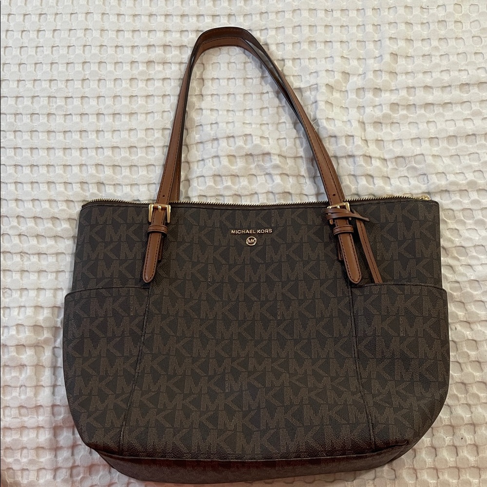 Michael Kors Signature Brown Tote